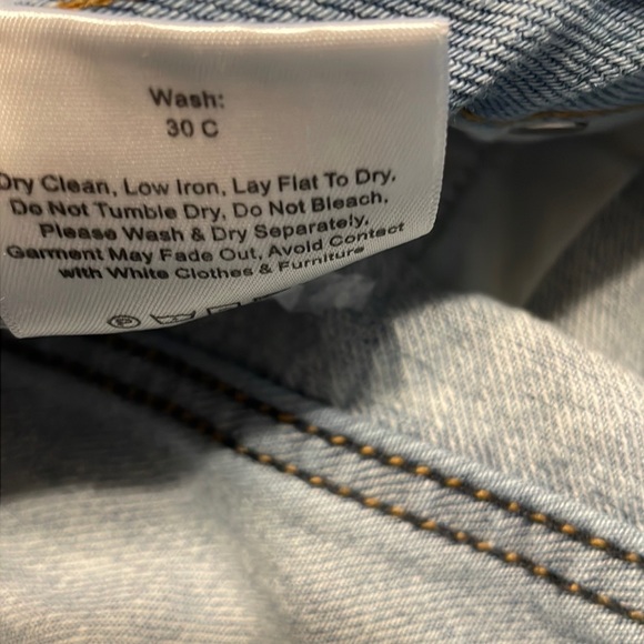 Toteme Twisted Seam High Waist Straight Leg Jeans - Picture 9 of 9